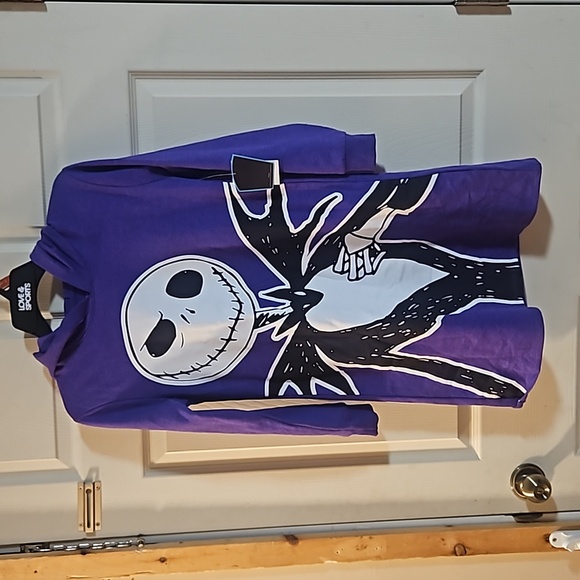 DISNEY Nightmare Before Christmas PURPLE Cosplay Hoodie Dress: NWT: L (10/12) - Picture 2 of 6